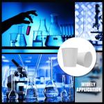 10 Pcs Tapered Rubber Stoppers for Lab Use