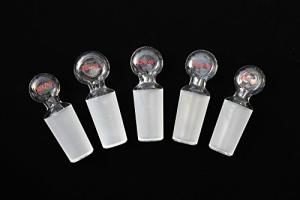 24/40 Lab Glass Stoppers – Set of 5