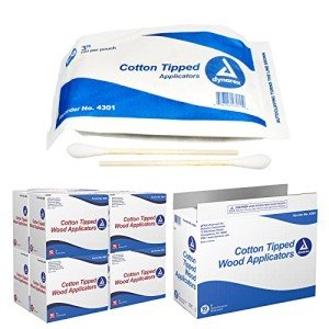 Dynarex Cotton Tipped Applicators - 1000 Count