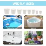 Medsuo 16pcs Rubber Stoppers for Lab Bottles