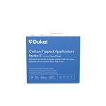 Dukal 6" Sterile Cotton Tip Applicators, 100 Pack