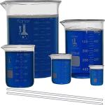 Karter Scientific Borosilicate Glass Mixing Beakers Set