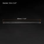 Borosilicate Glass Stir Rods - 11.81" Long (3 Pcs)