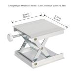 XCD Aluminum Alloy Lab Scissors Jack Lift