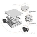 Stainless Steel Lab Scissors Jack - 6x6 Inch