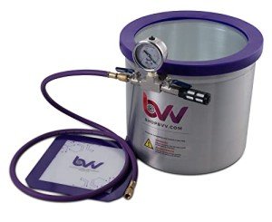 3-Gallon Aluminum Side Mount Vacuum Chamber