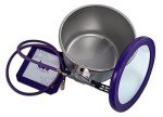 3 Gallon Stainless Steel Side Mount Vacuum Chamber