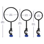 Labasics Iron Retort Ring Set, 3 Durable Pieces