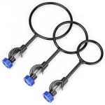 Labasics Iron Retort Ring Set, 3 Durable Pieces