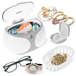 Vive Ultrasonic Cleaner for Jewelry and Dental Use