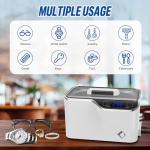 LifeBasis Ultrasonic Jewelry Cleaner with Timer 600ML
