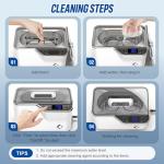 LifeBasis Ultrasonic Jewelry Cleaner with Timer 600ML
