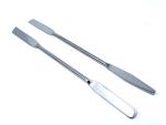 2-Pack Double-Ended 7" Stainless Steel Lab Spatulas