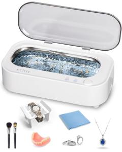 Ultrasonic Jewelry Cleaner - 12OZ Stainless Steel Tank
