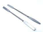 2-Pack Double-Ended 7" Stainless Steel Lab Spatulas