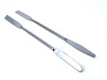 2-Pack Double-Ended 7" Stainless Steel Lab Spatulas