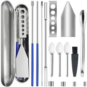 15-Piece Capsule Filling Tool Kit for Labs