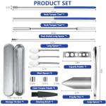 15-Piece Capsule Filling Tool Kit for Labs