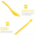 50Pcs Plastic Micro Scoops for Lab Sampling