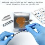 12-Piece Capsule Filling Tool Kit - Lab Supplies