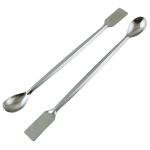 8-Piece Stainless Steel Micro Spoon Set for Labs