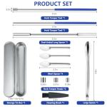 12-Piece Capsule Filling Tool Kit for Labs