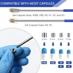 12-Piece Capsule Filling Tool Kit for Labs