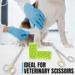 Iris Micro Dissecting Scissors 4.5" - Serrated Fine Point