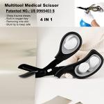 2 Pack Heavy Duty Trauma Shears for Medical Use
