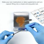 12-Piece Capsule Filling Tool Kit for Labs