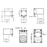 12V Micro Diaphragm Vacuum Pump, 12LPM Flow