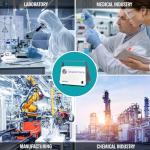 Portable Oilless Diaphragm Lab Vacuum Pump 15L/min