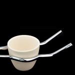 Stainless Steel 8-Inch Crucible Tongs for Labs