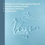 10µL Universal Lab Pipette Tips - 96 Tips/Rack