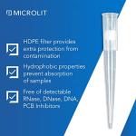 Microlit Low-Retention Filtered Pipette Tips, 960 Count