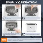 Sonic Jewelry Cleaner with LCD Screen and Timer