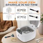 Sonic Jewelry Cleaner with LCD Screen and Timer