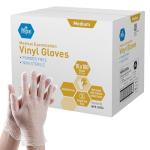 Medical Vinyl Examination Gloves - 1000 Count, Medium