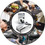 Black Nitrile Exam Gloves - Box of 100