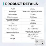 Portable Oilless Diaphragm Vacuum Pump 30L/min