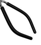 EISCO 9.75" Beaker Tongs with Rubber Coating