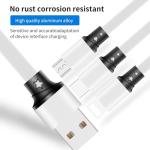 2-Pack Retractable 3-in-1 USB Charger Cables