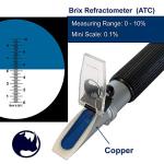 Rhino Handheld Refractometer for Brix & Cutting Fluids