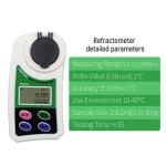 Digital Brix Refractometer Meter for Sugar Testing