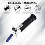 Portable 0-10% Brix Refractometer for Sugar Testing
