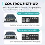 Digital Multi-Place Magnetic Stirrer for Labs