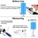 Alcohol Refractometer for Measuring Spirit Volume Percent