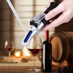 Dual-Scale Optical Refractometer for Wine Making