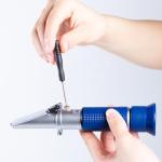 NEEBETEK Portable Brix Refractometer for Home Brewing