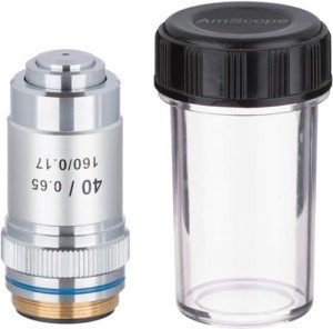 AmScope A40X Achromatic Microscope Objective 40X